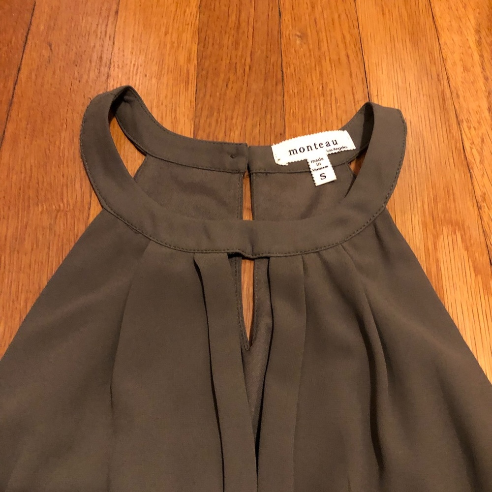 Green Tank Dress - Picture 5 of 9